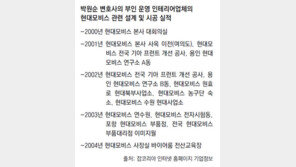 [서울시장 보선 D-29]박원순 부인 회사, 현대모비스 공사 집중수주