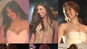 [BIFF] 남규리-김규리-유인나, 파격 뒤태·아찔 가슴라인…부산 달궜다!