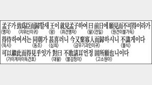 [한자 이야기]<1262>孟子가 致爲臣而歸할새…