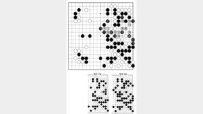 [바둑]제55회 국수전…백의 치명적 약점