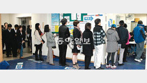 [10·26 재보선]넥타이-하이힐 부대, 양극화 - 청년실업 심판