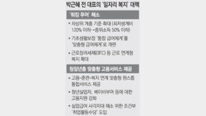 “화 풀어요, 2040” 朴은 고용카드… 洪은 타운미팅