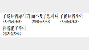 [한자 이야기]<1271>子爲長者慮하되 而不及子思하니…