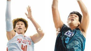 [프로농구]200cm 오세근, 221cm 하승진을 묶다