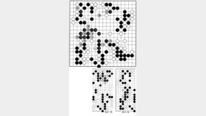 [바둑]제55회 국수전…흑 119, 실착