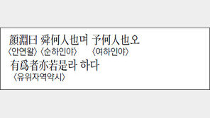 [한자 이야기]<1291>顔淵曰 舜何人也며…