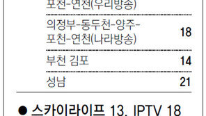 [수도권]채널A 서울지역 채널 번호