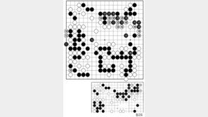 [바둑]제55회 국수전… 먼저 찌른 백 132