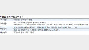 [신나는 공부/스펙 완전정복]<4>이공계열-울산과학기술대 학교장추천전형 합격한 박경용 군