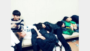 슈주 은혁, “KBS 보고 있나?” 좁은 대기실에 소심항의