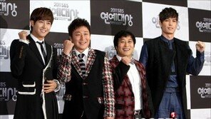 [포토] ‘SBS 연예대상’ 김병만 대상탈까? 주먹 불끈