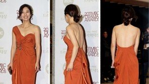 [포토] ‘MBC 연기대상’ 김현주, 상의실종? 파격뒤태 ‘경악 그자체’