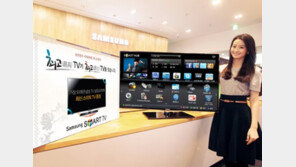 삼성전자 “아날로그TV를 스마트TV로 바꿔드려요”