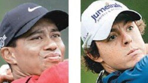 매킬로이 아직은… 그래도 타이거 우즈