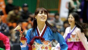 [포토] 치어리더 ‘복조리 댄스’