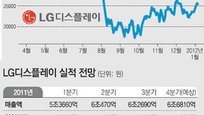 [시선집중, 이 주식]LG디스플레이