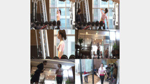 박수진, 요가복으로 잘록허리 탄탄복근 드러내