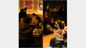 홍진경-정재형 시사회 패션 눈길…‘간디작살’ 빤짝이 의상