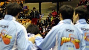 [포토] 동부의 질식수비, ‘모비스 1쿼터 5득점 최소득점’