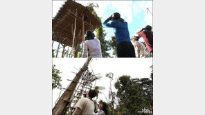 김병만 공중부양 집 ‘40m 나무위 보기만 해도 아찔!’