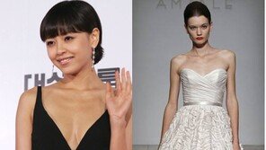 6일 결혼 강성연, 어떤 웨딩드레스 입나 했더니…