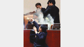 왜 배지만 달면 ‘몸싸움 돌격대’ 되나