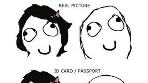 자기 사진 볼 때 공감 이미지 대박… “이런 공감 진짜 처음!”