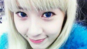 크리스탈 ‘역시 흑발보다 금발이 진리?’