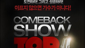 [연예 뉴스 스테이션] 출연자 반발 ‘컴백쇼 톱10’ 화해…마지막 녹화 마쳐