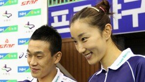 [포토] 주심으로 나선 여오현과 한유미