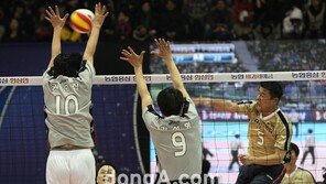 [포토] “왕년에 나도 배구스타”