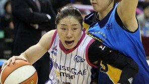 김지윤 더블더블…신세계 4강 희망