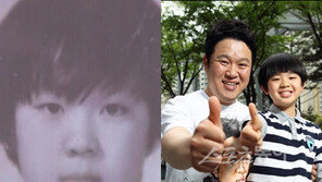 김구라, 과거사진 공개…아들 김동현과 판박이 외모