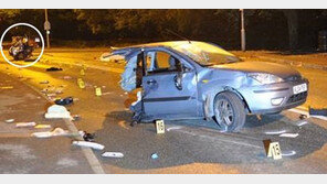 차가 두동강 나는 사고에 경미한 상처만, “다행이지만…”