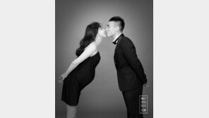 조원희 커플 만삭사진 공개 ‘비록 결혼 전이지만 행복해요’