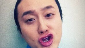 김원효 ‘하트입술’ 눈길… “심진화를 향해?”