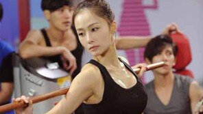 [포토]‘초한지’ 홍수현, 유연한 허리 부럽죠?