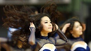 [포토] 치어리더 ‘팀은 연패중이어도 춤은 화려하게’