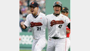 송승준·강민호 “연봉 3억원, 콜!”