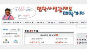 “후배들에게 입학사정관제 합격 노하우 전수”