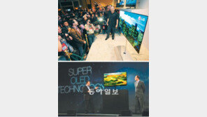 삼성 ‘진화하는 TV’… LG ‘55인치 OLED TV’ 첫선