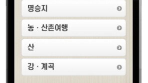 ‘강원-충북-경북’을 넘나들며 관광을 즐기는 관광앱