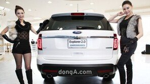 [포토] 탄탄한 근육질 뒤태, 익스플로러 2.0 에코부스트