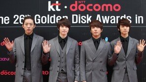 [포토] 씨엔블루, 댄디한 수트도 완벽소화 ‘자체발광’