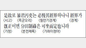 [한자 이야기]<1323>是故로 暴君汚吏는…