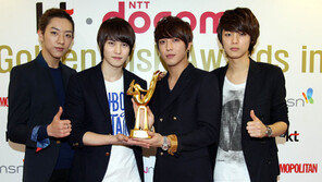 [포토] 씨엔블루, 한류밴드로 등극! 골든디스크 ‘본상’ 수상