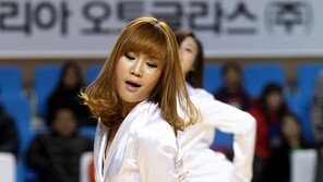 [포토] 치어리더 ‘하의실종 댄스’