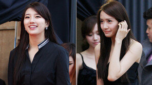 [포토] 수지 vs 윤아, 등장부터 깜찍-청순 각각 ‘동시 폭발’