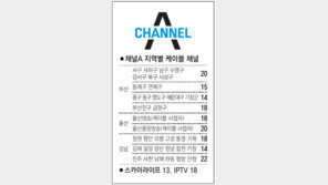 [부산/경남]채널A 지역별 케이블 채널