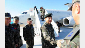 합참의장 ‘피스아이’ 공군부대 방문